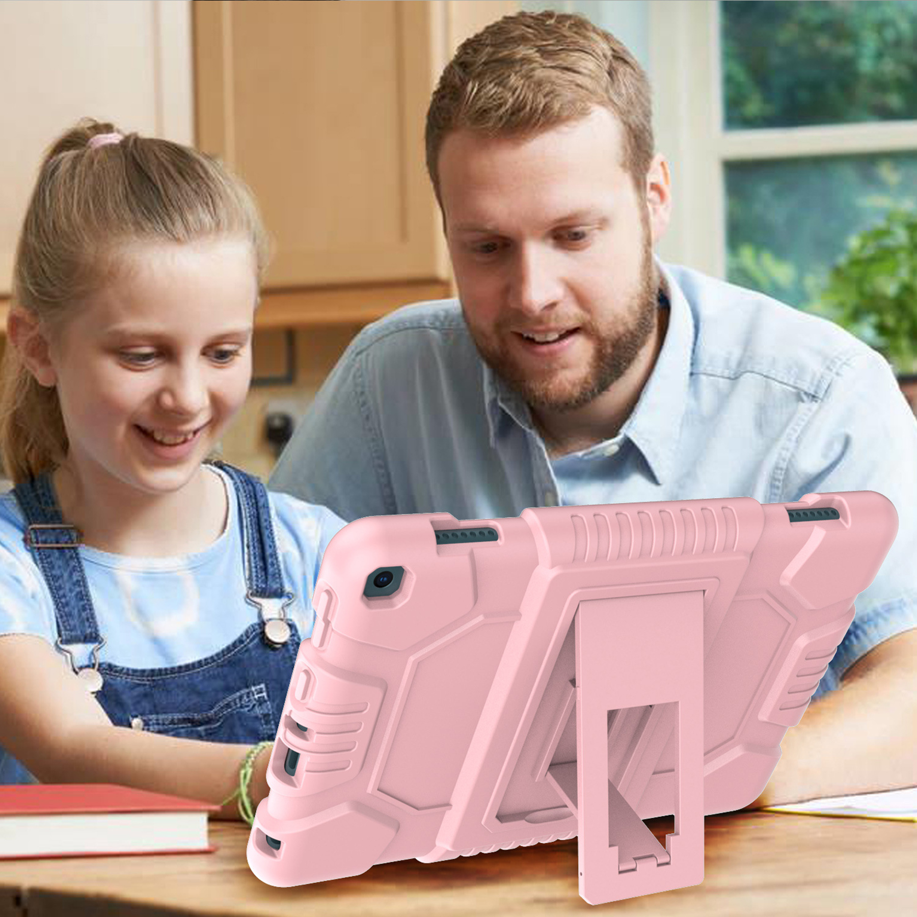 Plastic Silicone Tablet Case 3