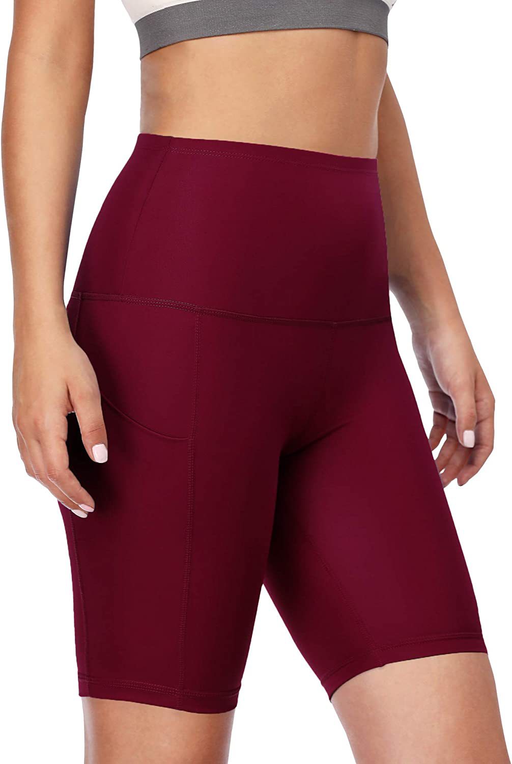 Women's High Waist Spandex Yoga Shorts 23