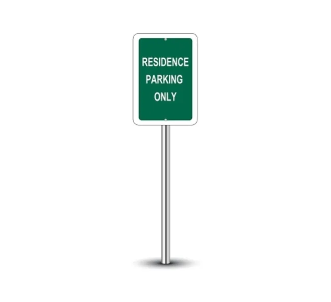 Reflective Reserved Parking Signs (1ft x 1ft) SQFT 2