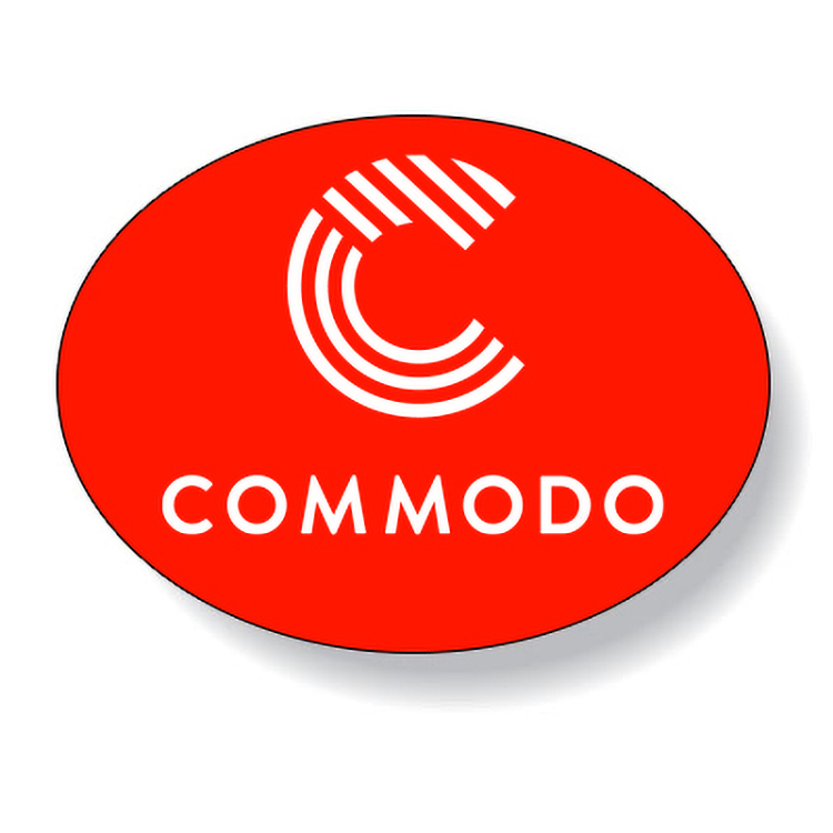 Fluorescent Red Paper Roll Labels Stock Oval (1.5"x2")