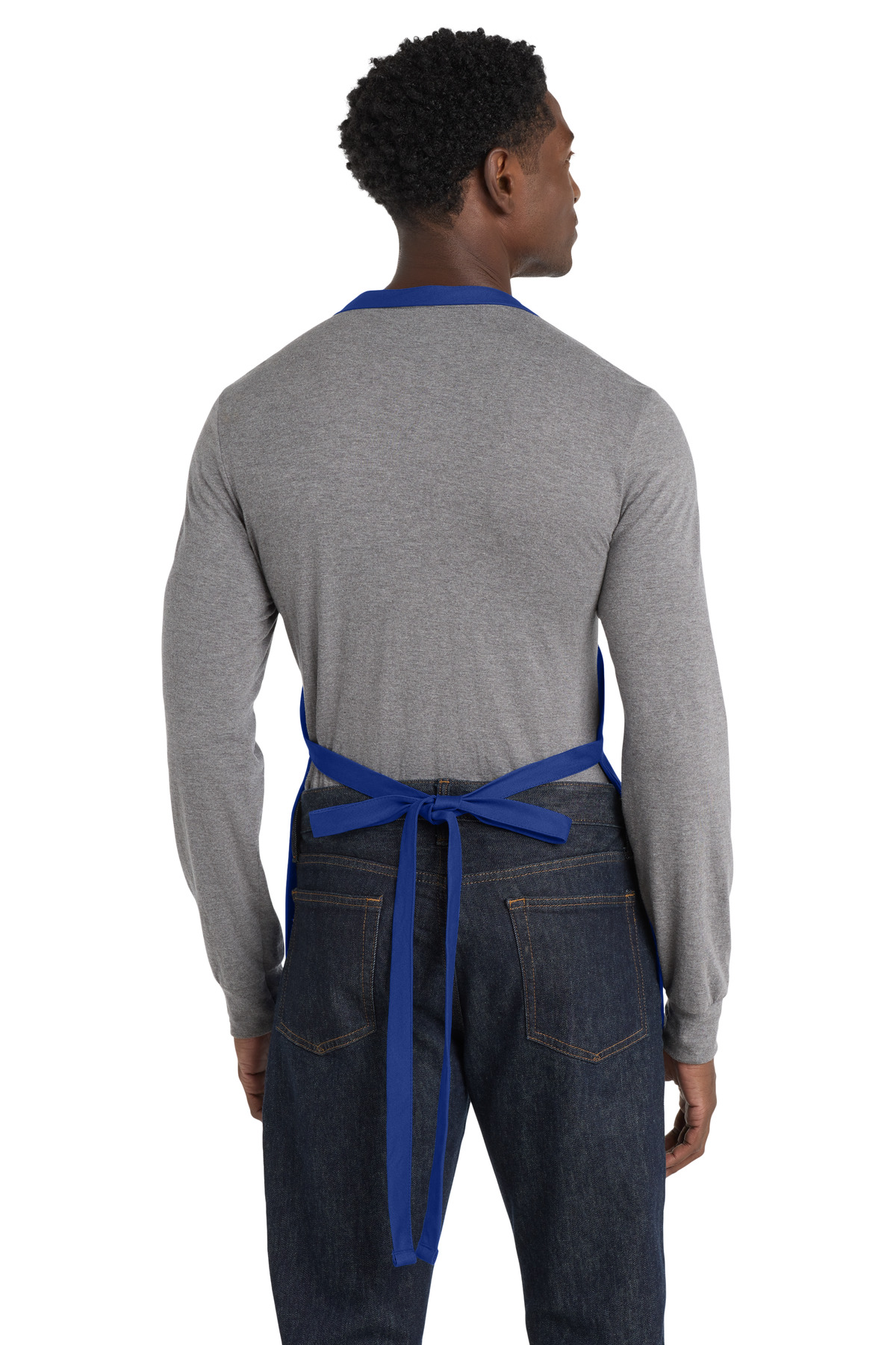Port Authority Medium-Length Apron with Pouch Pockets. A510 38
