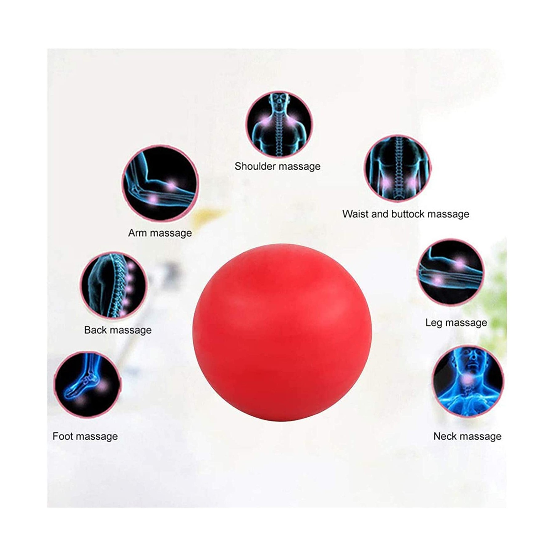 Silicone Massage Lacrosse Ball for Myofascial Release 13