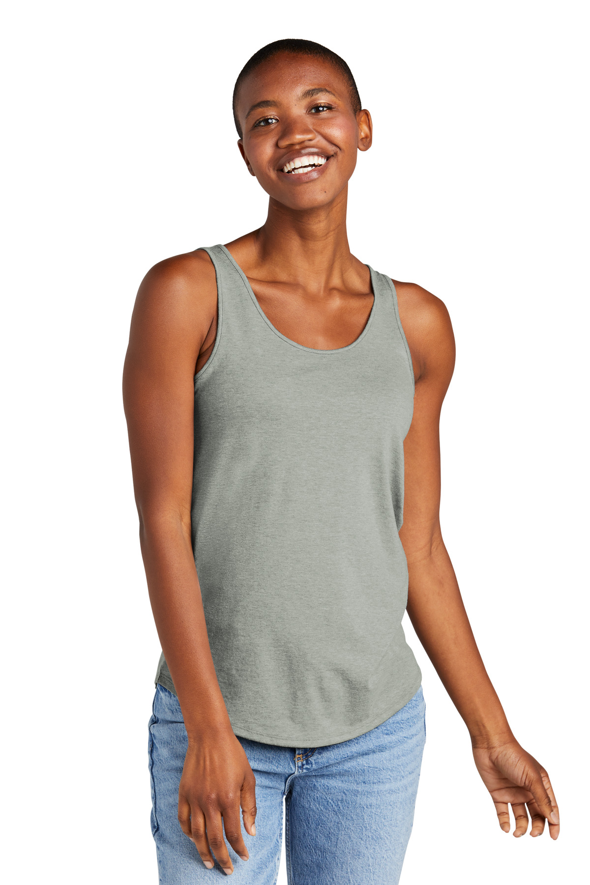 District Women's Perfect Tri Relaxed Tank DT151 47