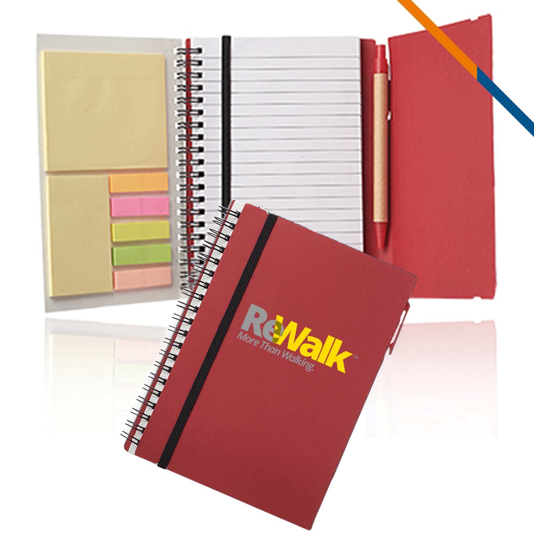 Rabia Elastic Closure Spiral Notebooks 2