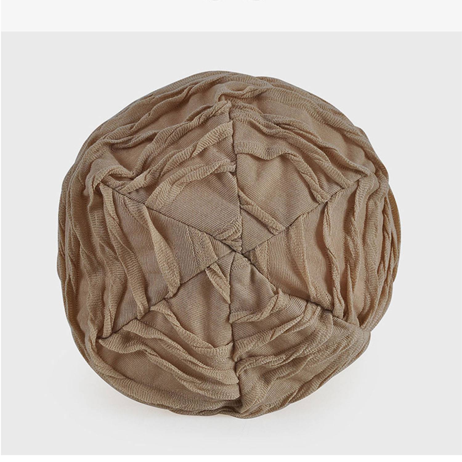 Silky Satin Lined Bonnet Sleep Cap 3