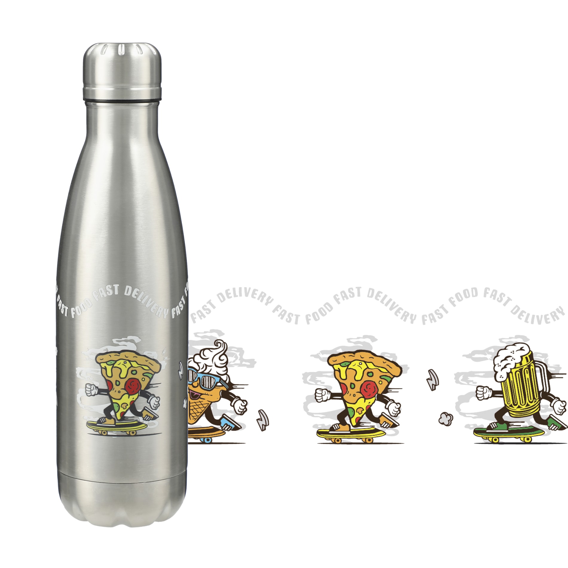 Copper Vacuum Insulated Bottle 17oz, custom water bottle with logo imprint 39