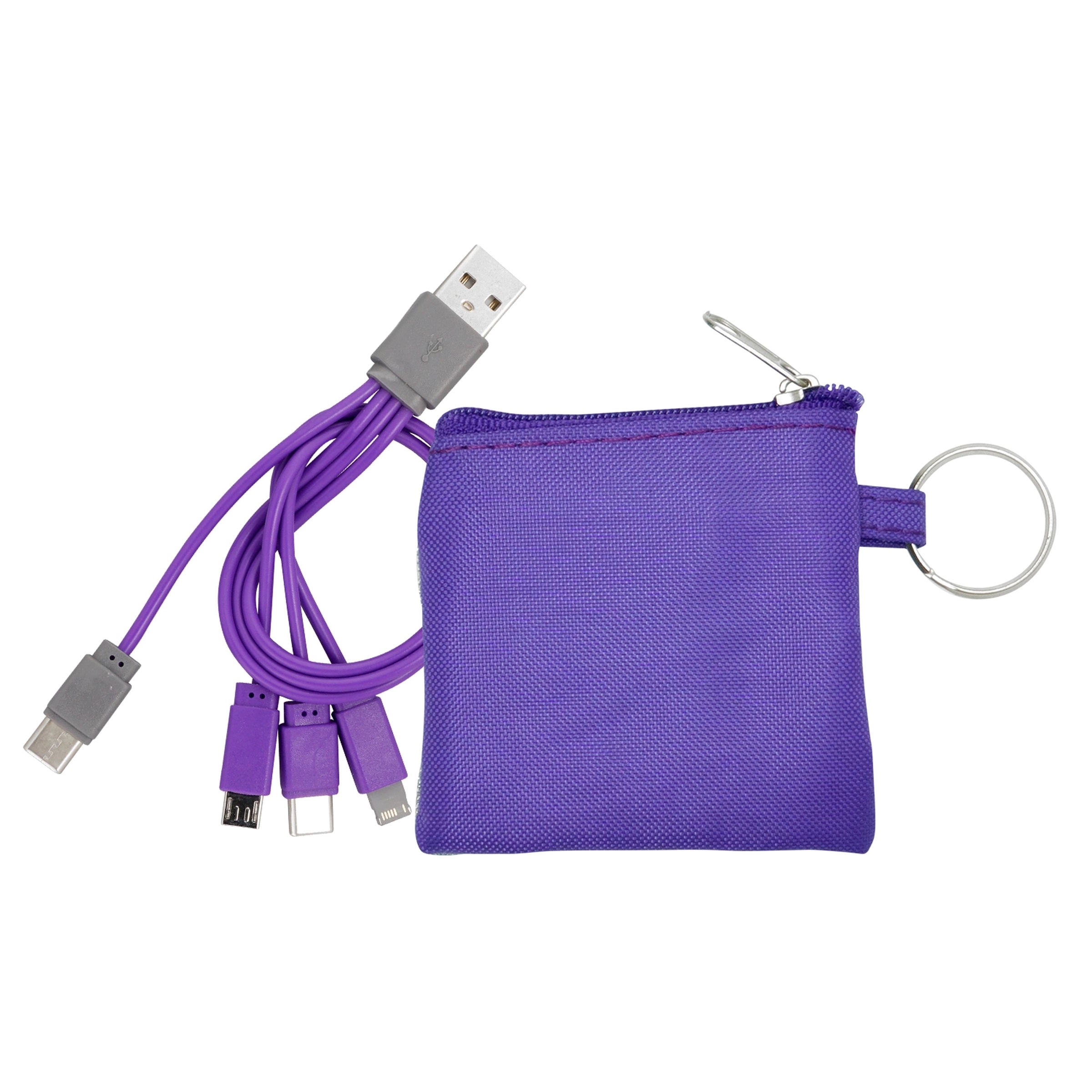 4-in-1 Colorful Pouch Cable Set 18