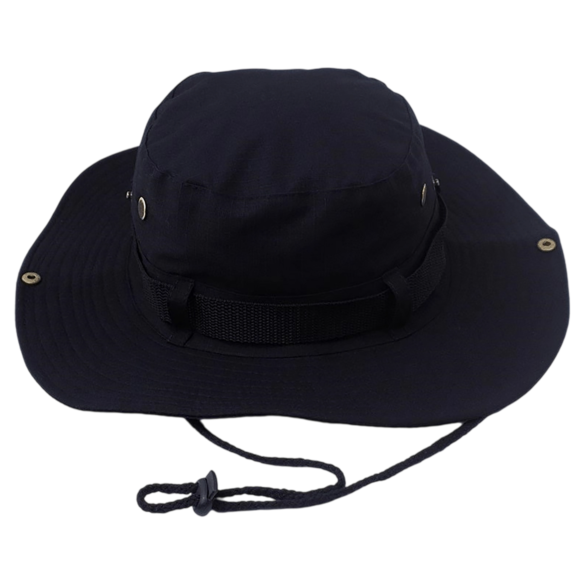 Polyester Wide Brim Fisherman Hat With Ventilation Eyelets 11