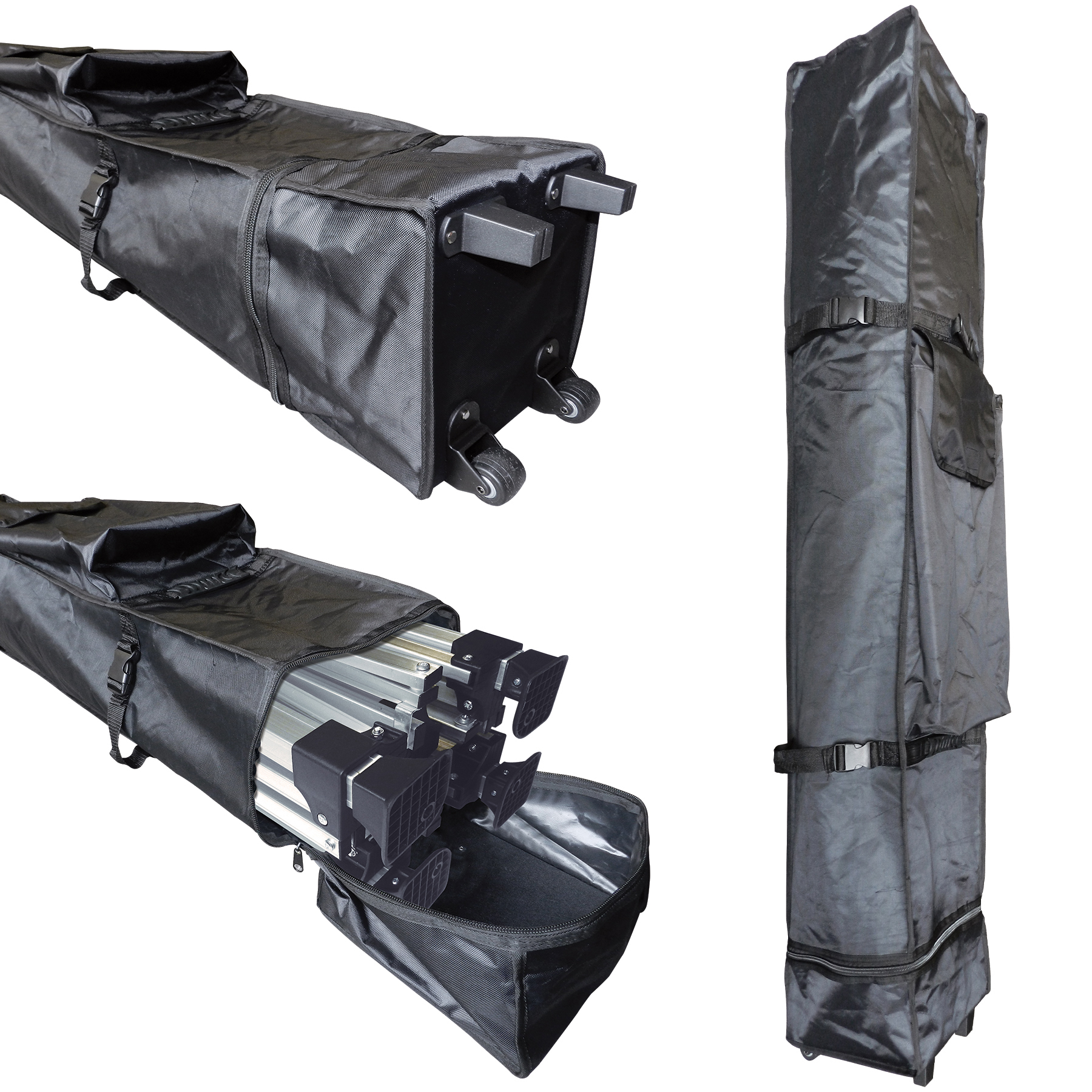 10' Square Canopy Tent W/One Full Double Sided Wall 10
