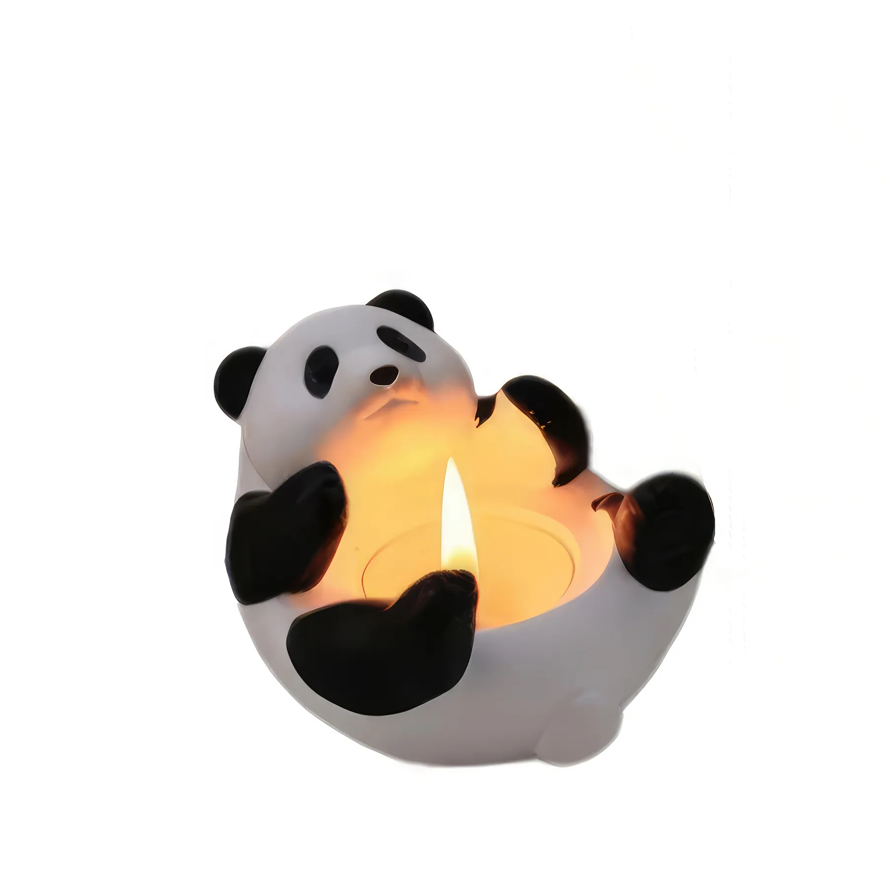 Adorable Panda Scented Candle Holder 2