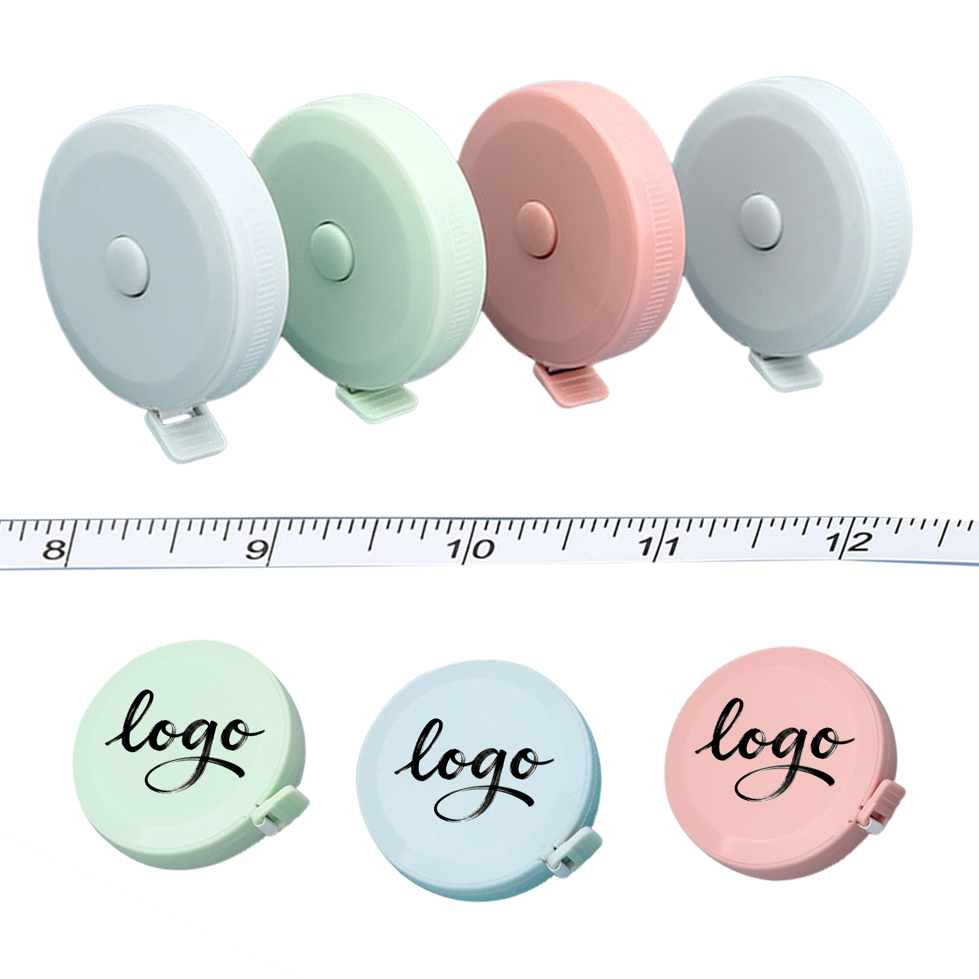 Mini Colored Round Tape Measure 2