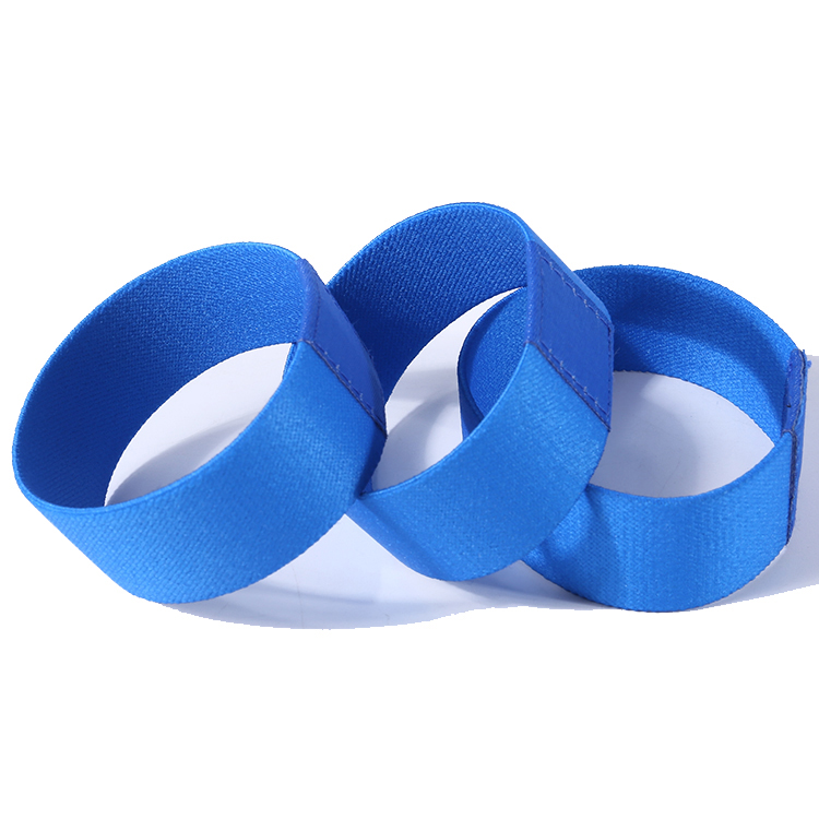 Full Color Printed Elastic Woven Wristband 4