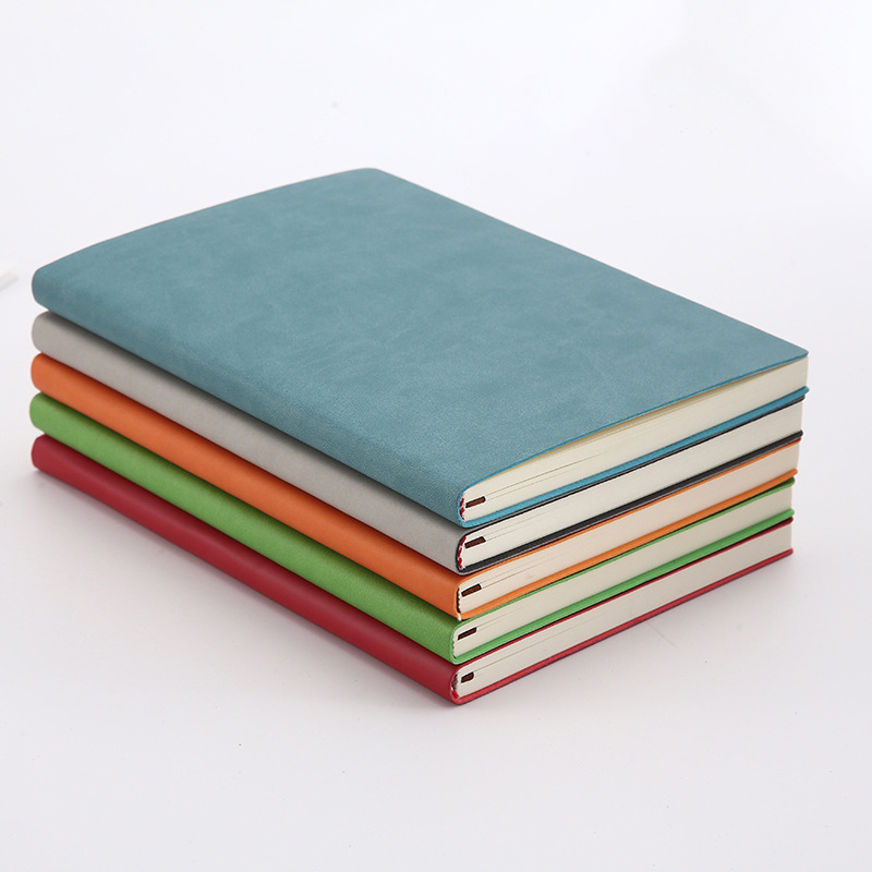 Business A5 PU Leather Cover Notebook Memo Pads 2
