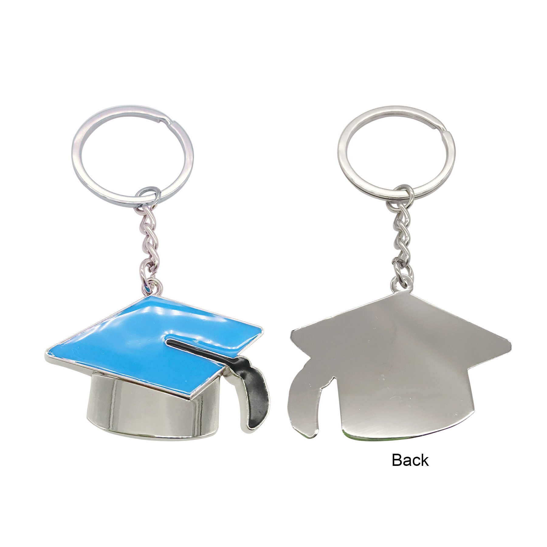 Free Shipping Multicolor Graduation cap / Mortarboard Key Chain 6
