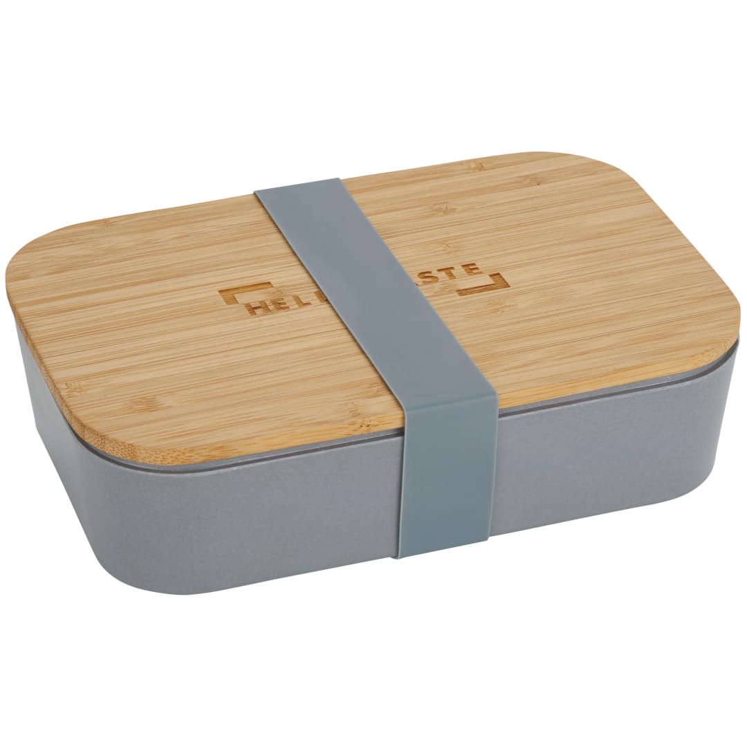 Bamboo Fiber Lunch Box with Cutting Board Lid 152