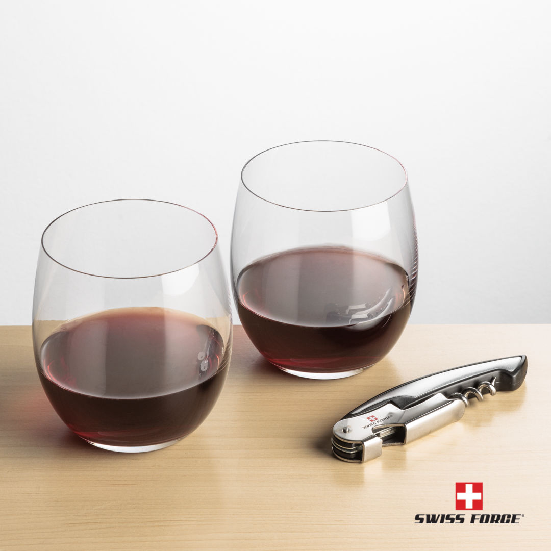 Swiss Force® Opener & Zacata Stemless Wine 8