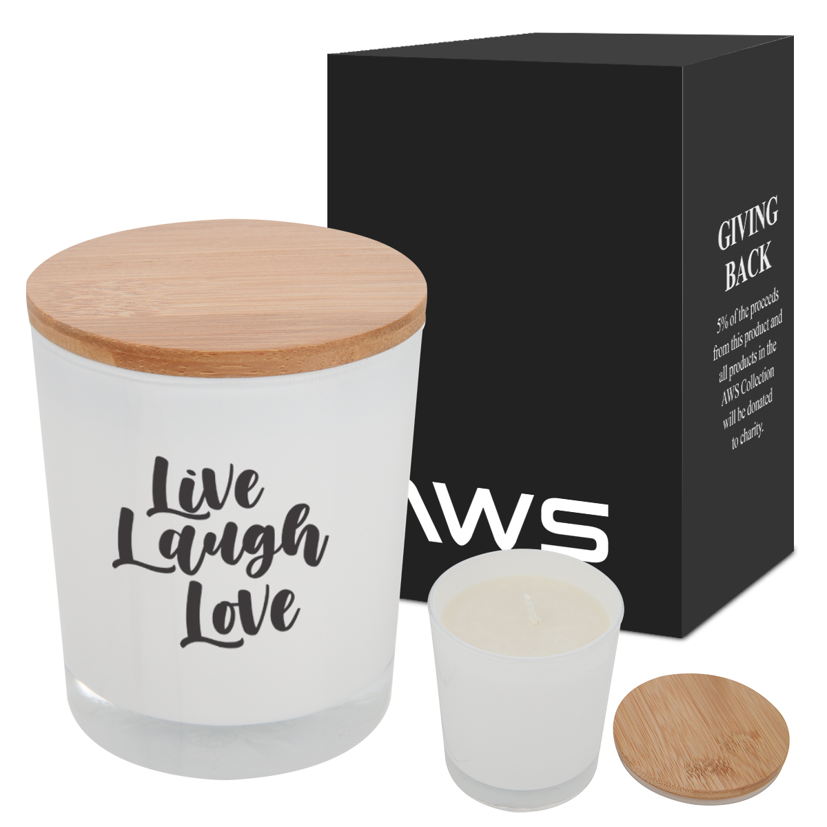 AWS Bamboo Soy Candle 8