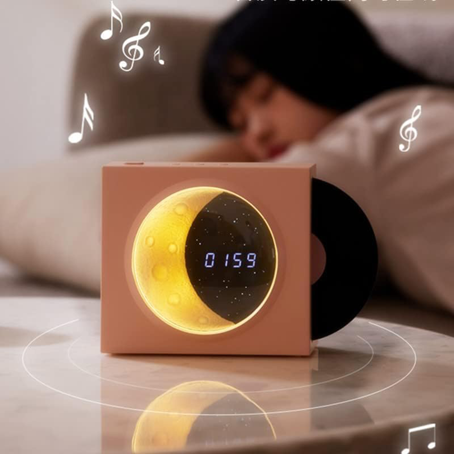 Portable Record Shaped Speaker Bluetooth 3