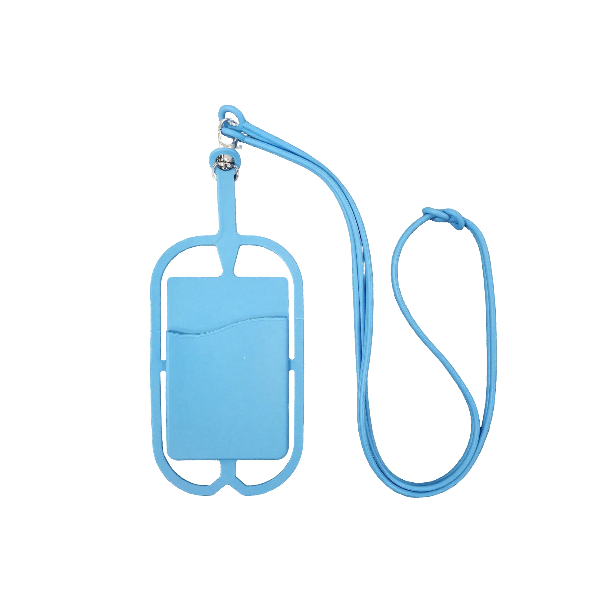 Silicone Lanyard Phone Wallet With Holder 17
