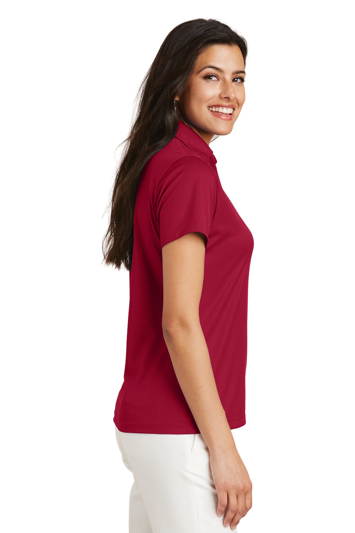 Port Authority Women's Performance Fine Jacquard Polo. L528 46