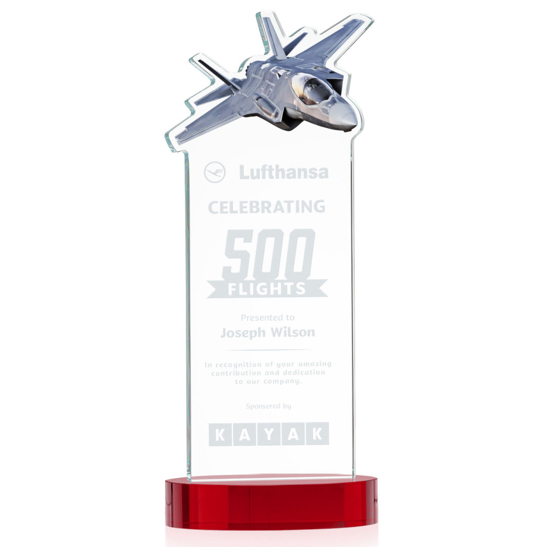 Top Gun Award on Alberton Base - Red 9