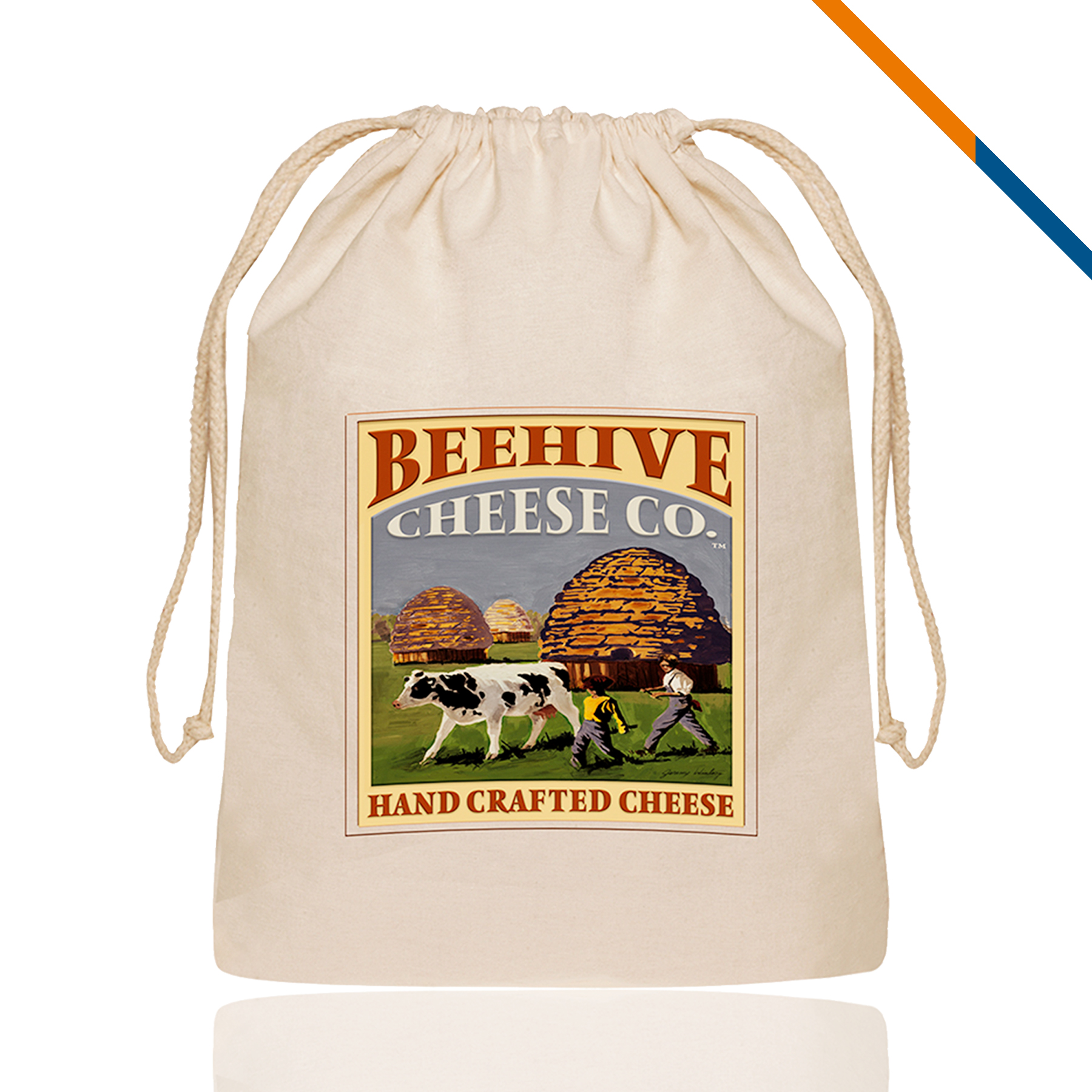 Fannie Cotton Drawstring Backpacks 2
