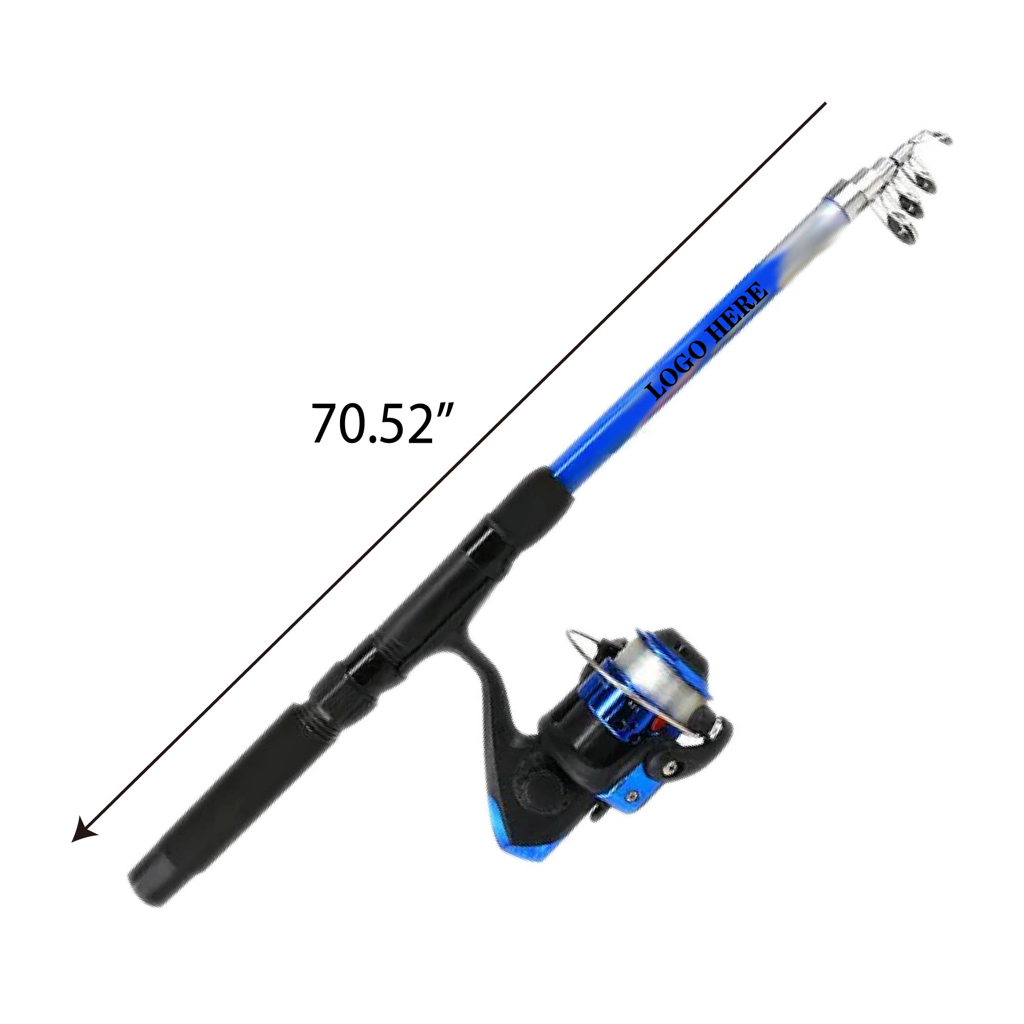 Telescopic Fishing Rod and Reel Combo Kit 2