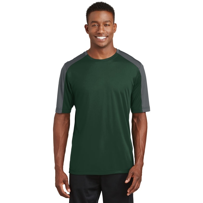 Sport-Tek PosiCharge Competitor Sleeve-Blocked Tee. 29