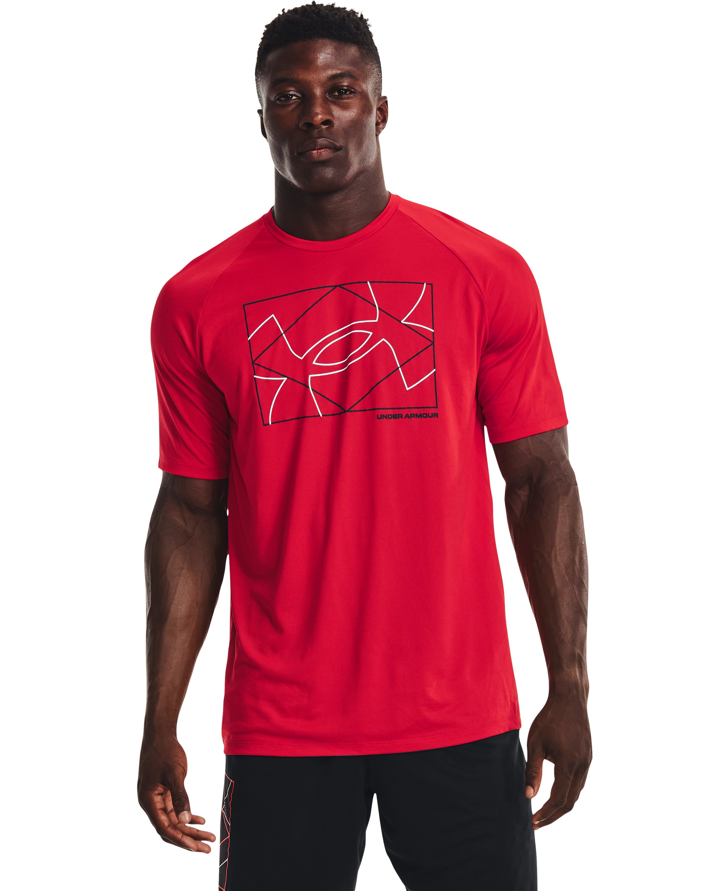 Men's UA Tech 2.0 Boxed Logo Short Sleeve  4