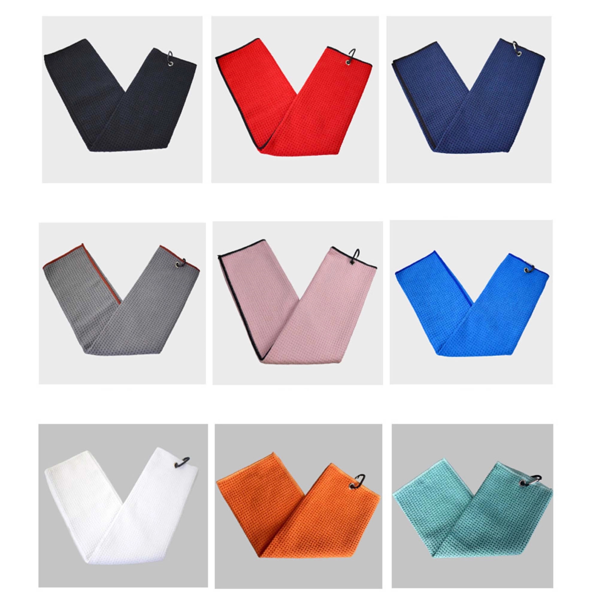 Full Color Waffle Golf Towel MOQ50 1