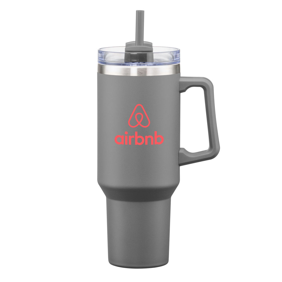 Makena Handle Travel Mug w/Straw - 40oz 12