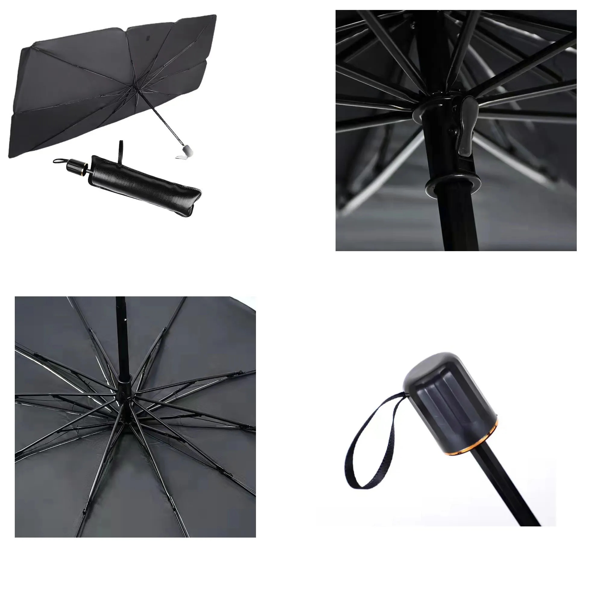 Car Windshield Sunshade Heat Insulation Umbrella 3