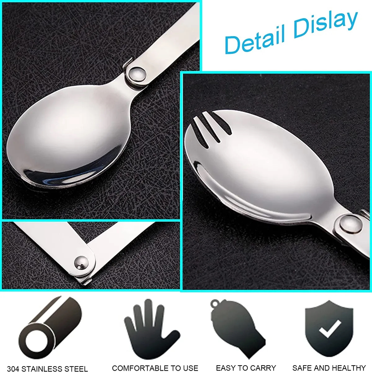Portable Folding Spoon 4