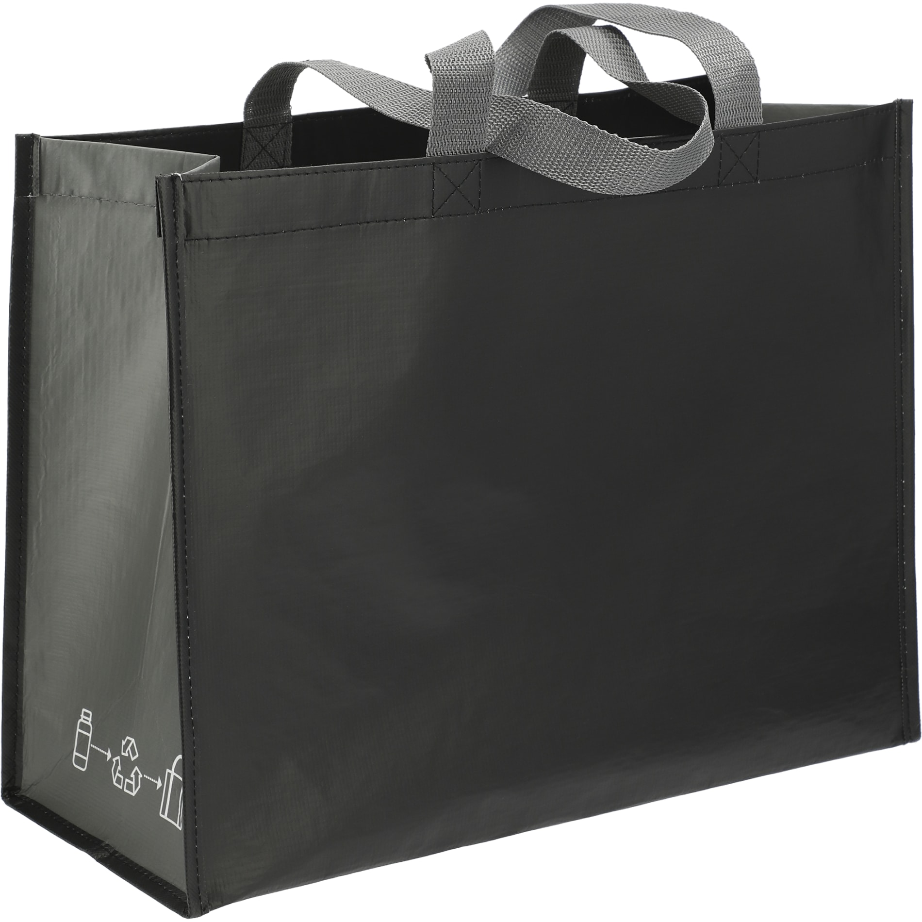 RPET Laminated Matte Shopper Tote 24