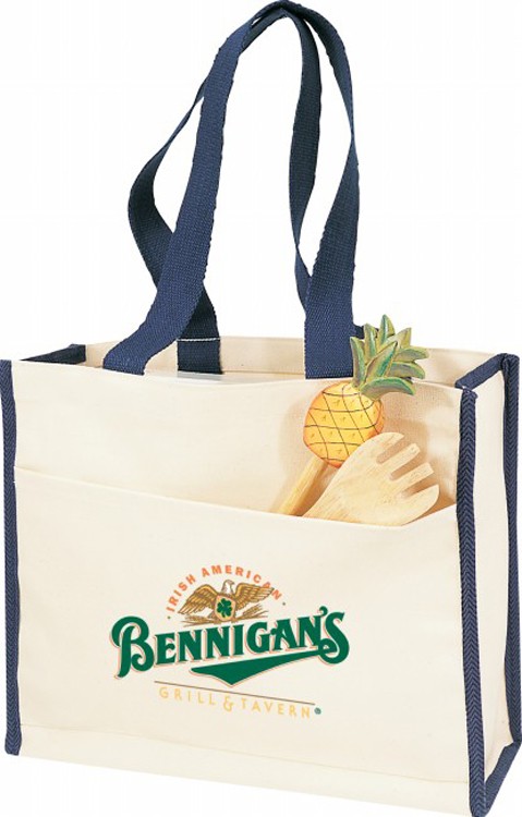 Canvas Tote Bag, custom tote bag with logo imprint 1