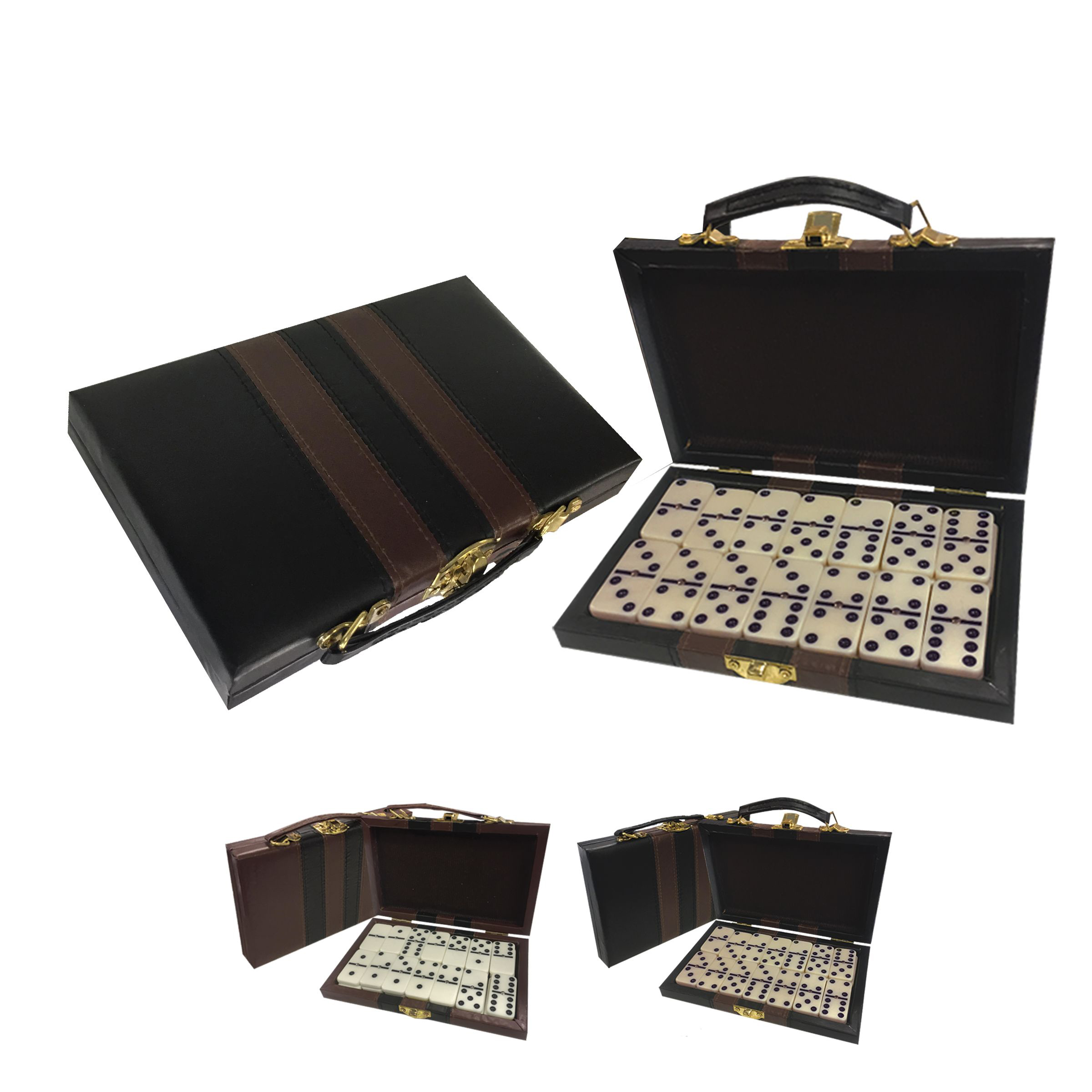 Large Domino Set With Deluxe Storage Case 4