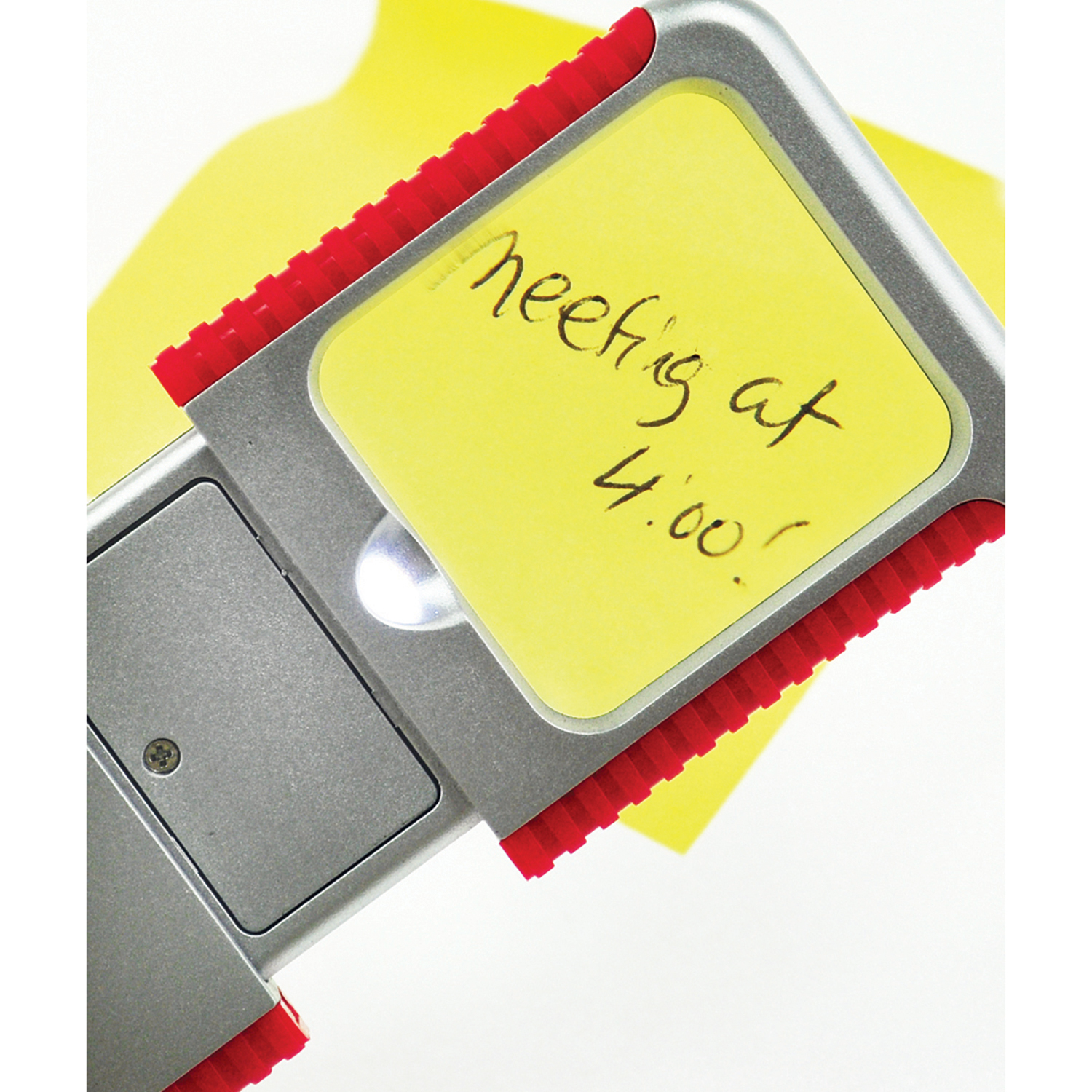 Slide-Out Magnifier with Light