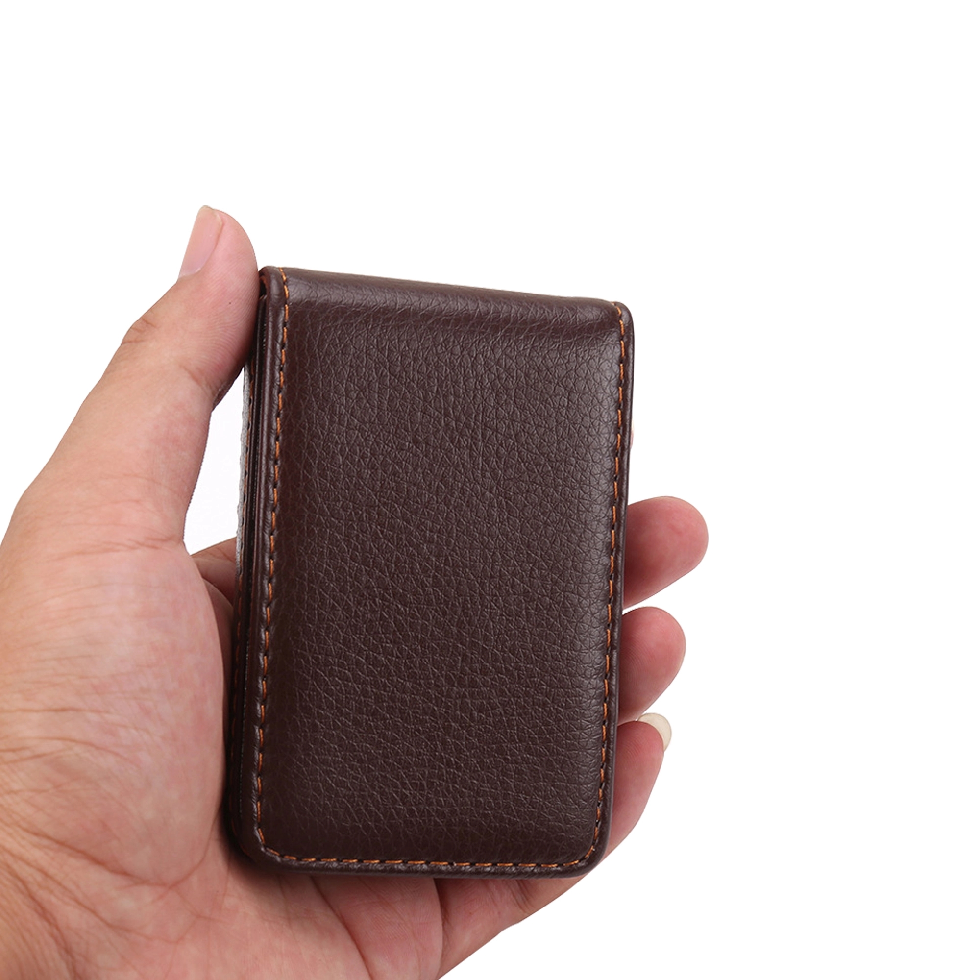 Pu Business Card Case Vertical Style 4