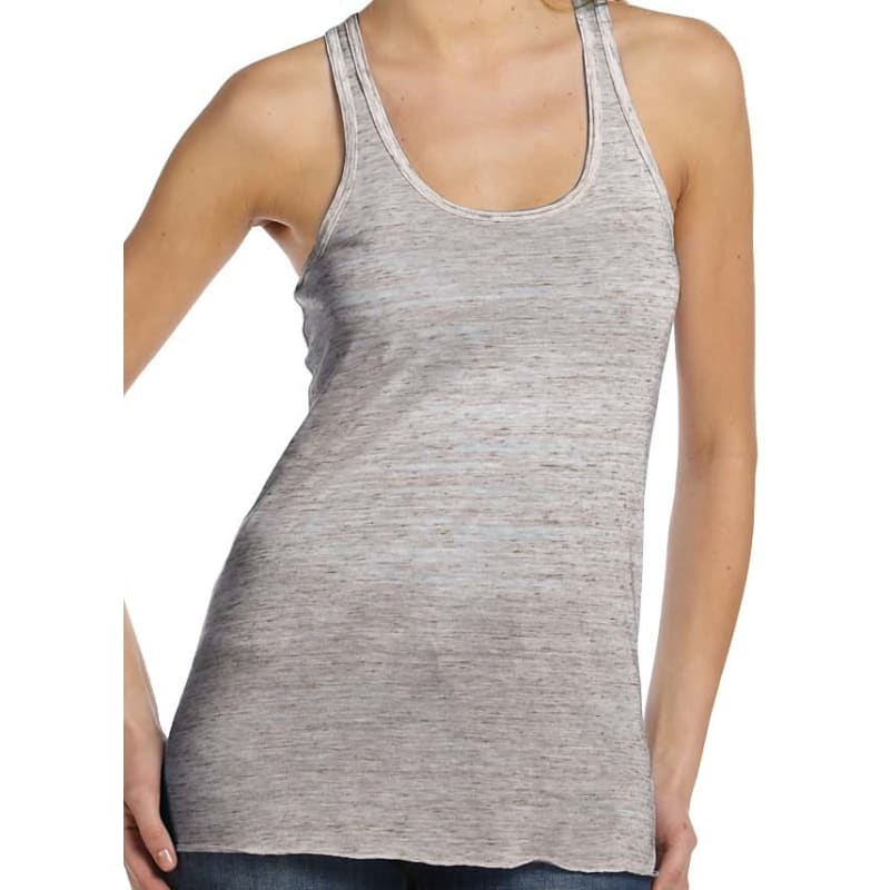 Bella Ladies Flowy Racerback Tank 15