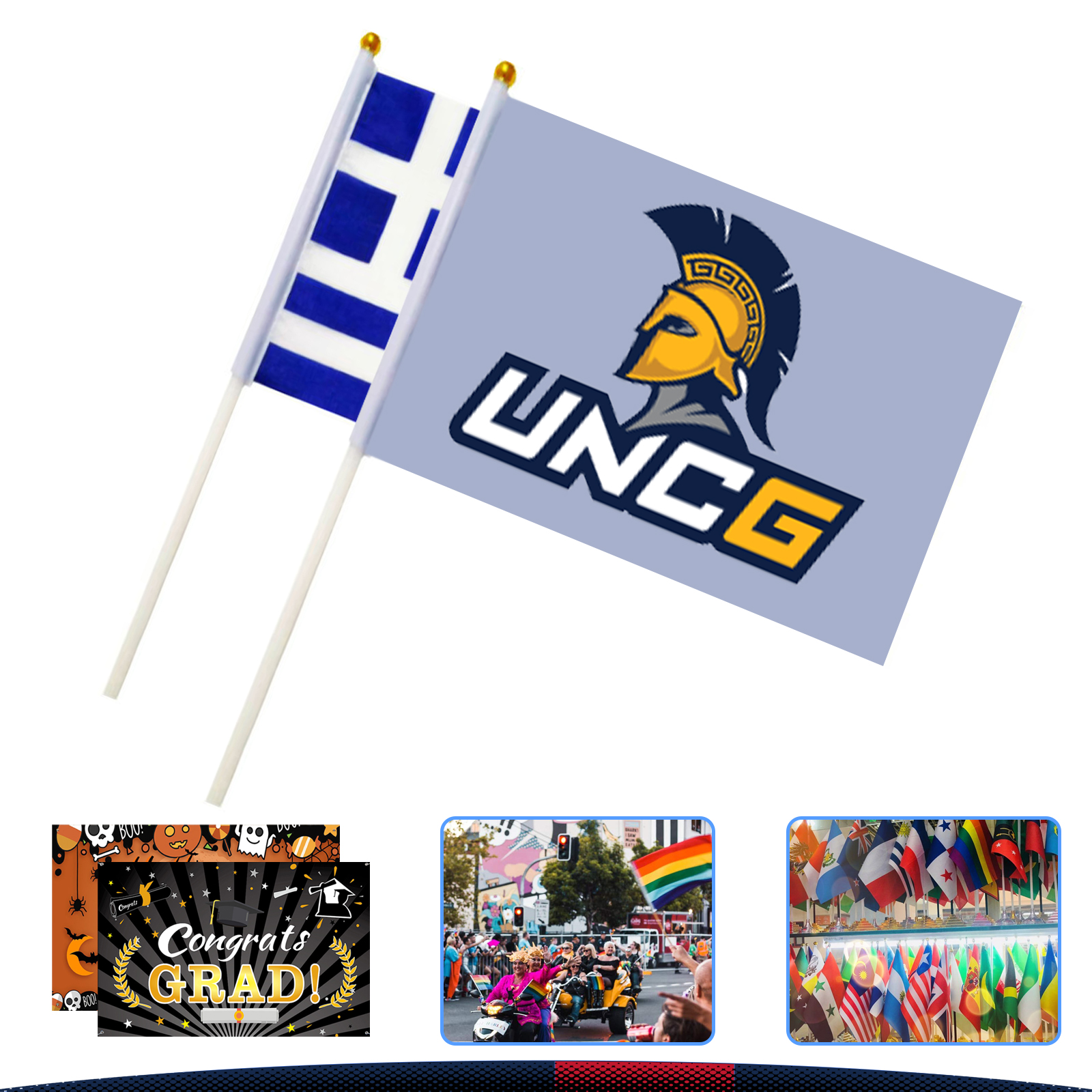 International World Stick Flag 3