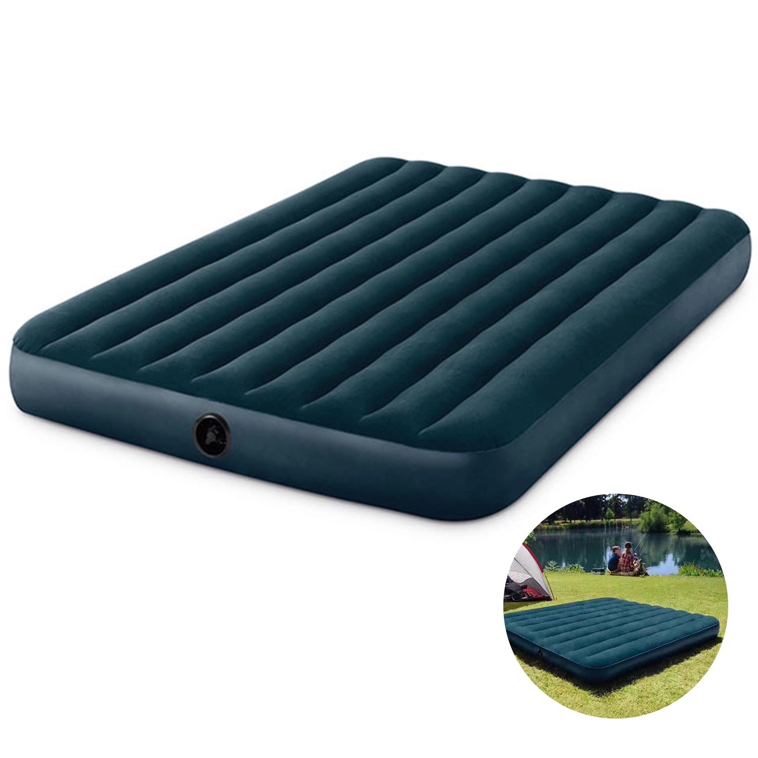 Flocked Air Double Bed 3