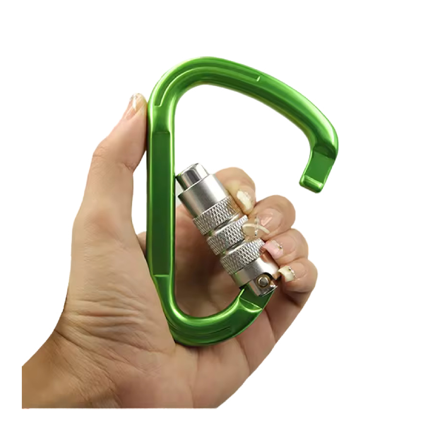 Triangle Shape Twist Gate Carabiner 3