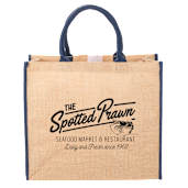 Large Jute Tote, custom tote bag with logo imprint 39