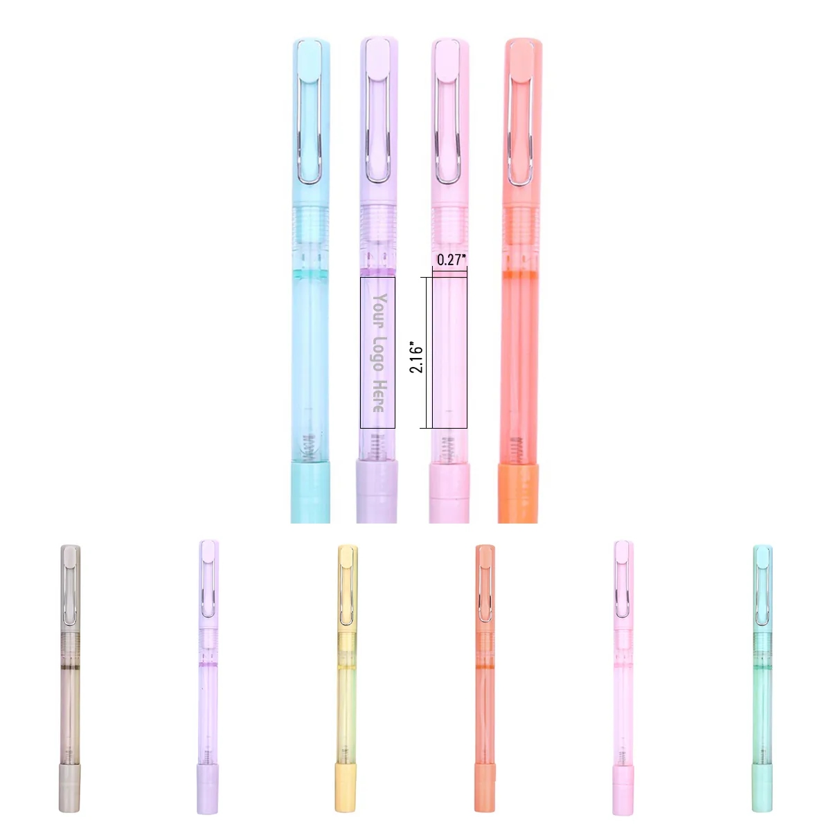 Candy Color Spray Ballpoint Pen Gel ink