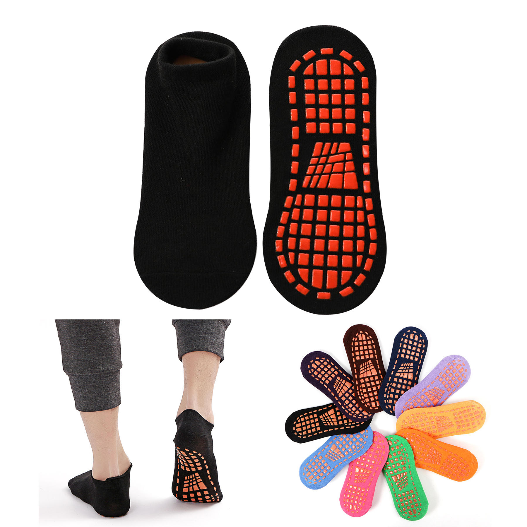Non-slip Adult Yoga Socks 2