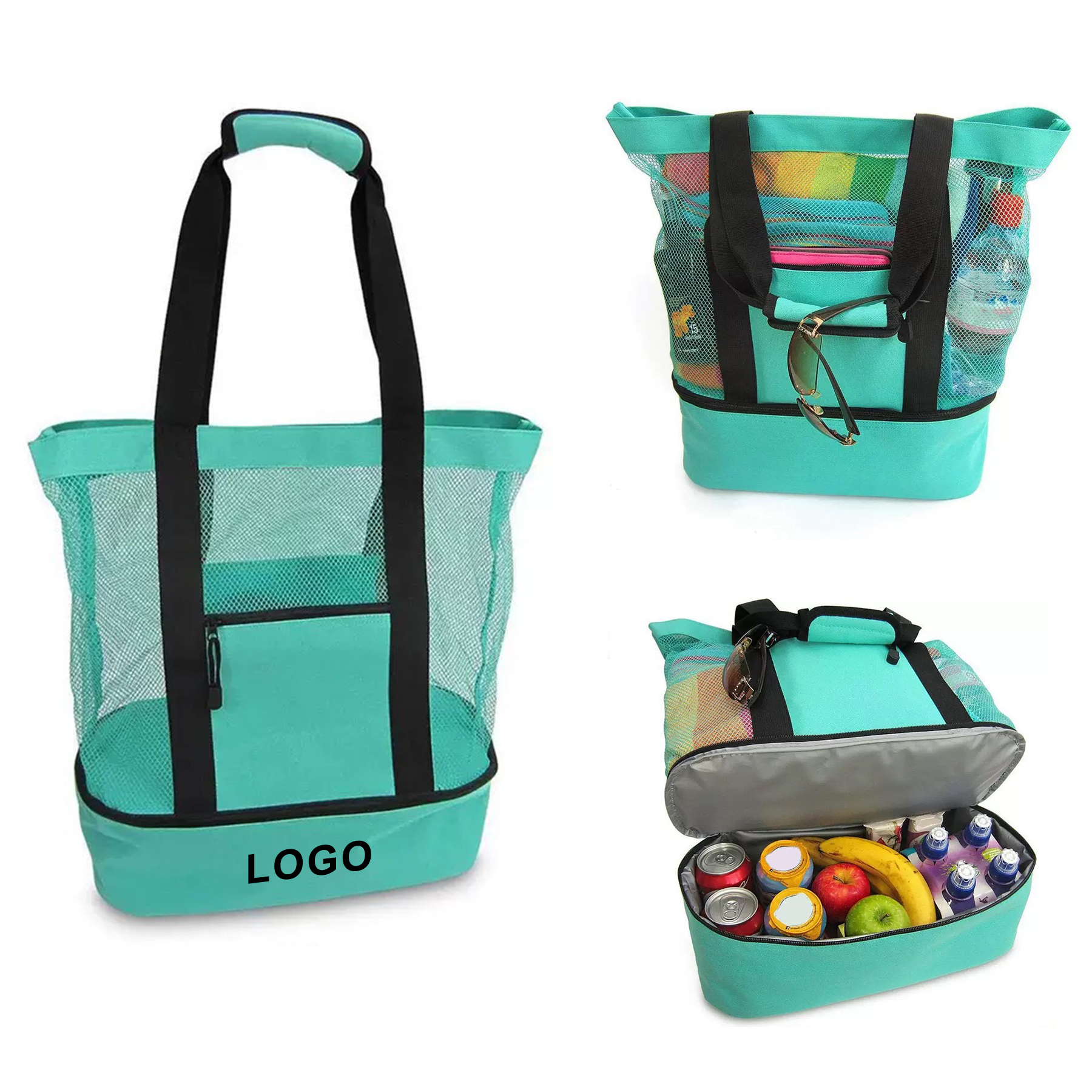 Beach Insulated Tote Bag 1