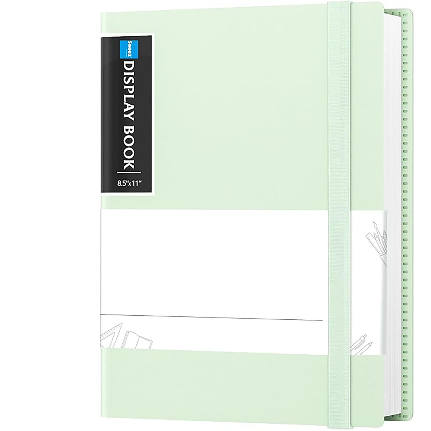 Pocket Binder with Plastic Sleeves 4