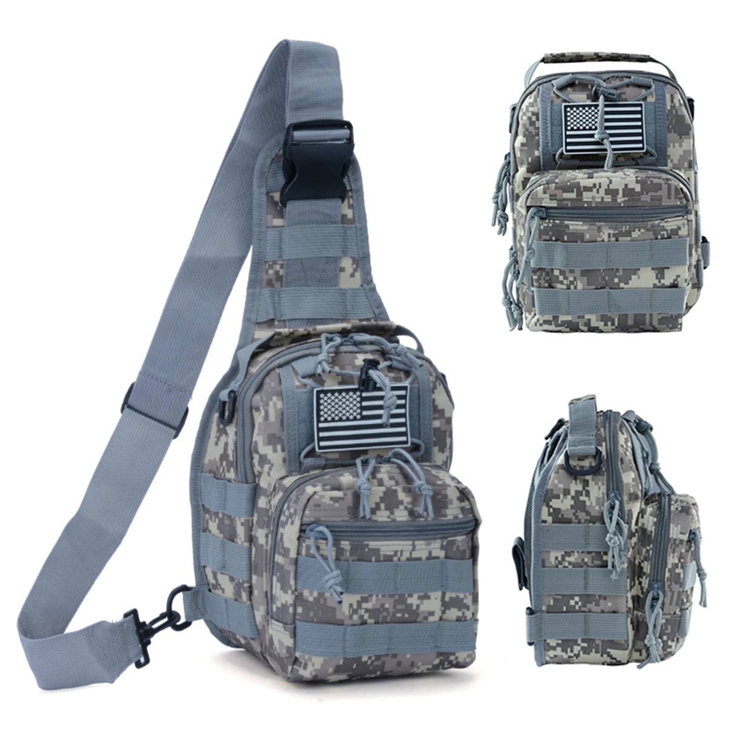 Wilderness Backpack Single shoulder Bag 6