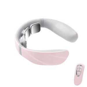 Rechargeable Electric Pulse Neck Massager With Remote Control 3