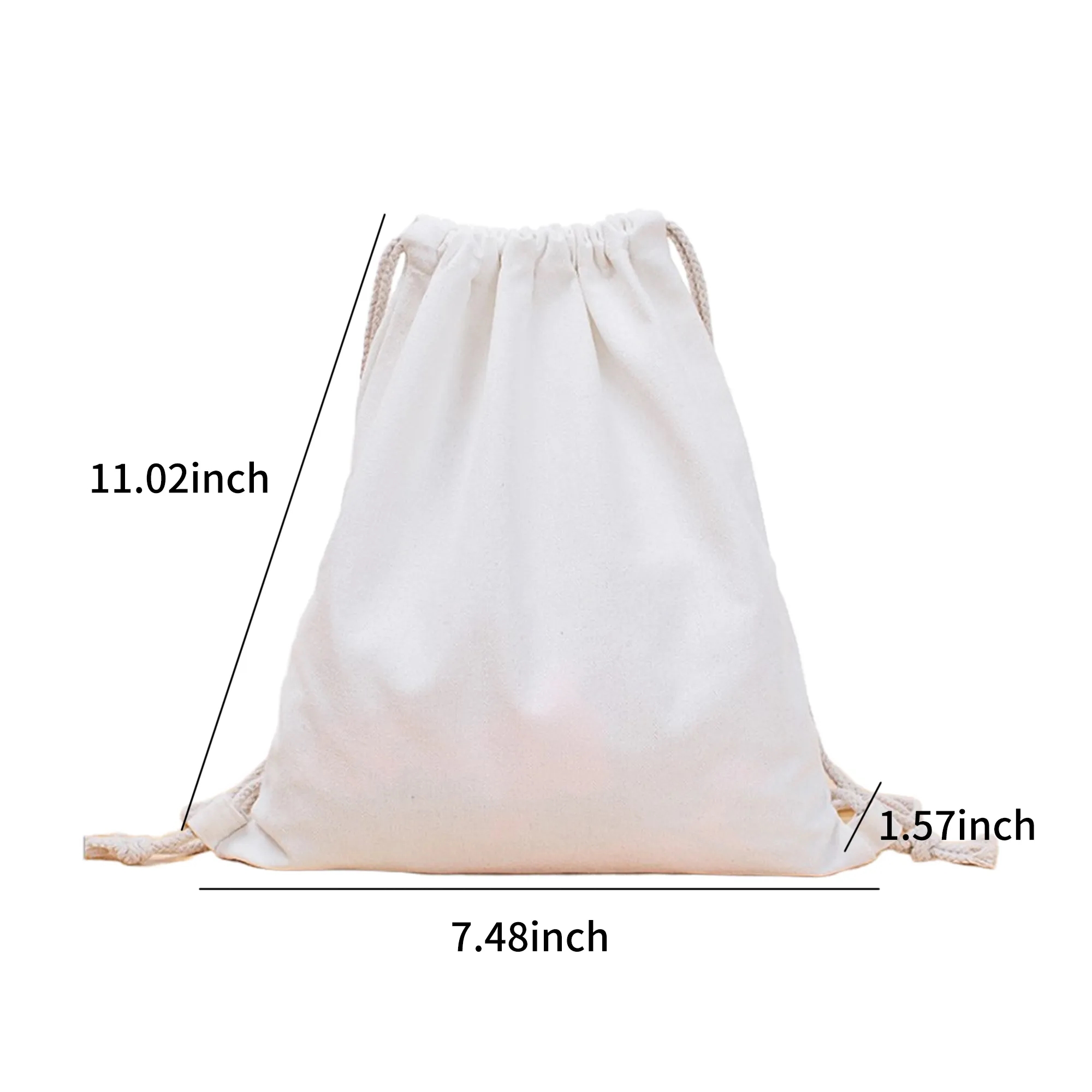 Canvas Drawstring Bag 1